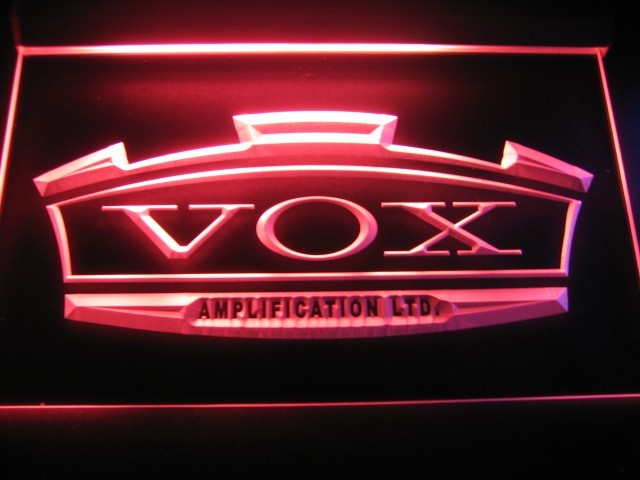 Vox Amplification Ltd Logo Beer Bar Pub Store Light Sign